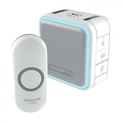Honeywell HOME DC515N vezeték nélküli csengő, 150m hatótáv, 9 dallam, időzíthető némítás, LED fényjelzés, többcsatornás, 230V-os tápellátás