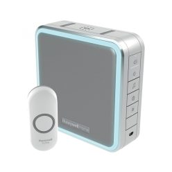 DC915NG Honeywell Home DC915NG vezeték nélküli csengő, 200m hatótáv, 11 dallam, időzíthető némítás,