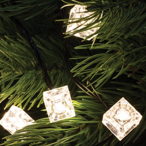 DECO_5 Home DECO 5 dekoráció szett, kocka alakú, 50 db, Ø5 mm-es LED-re, kül- és beltéri kivitel