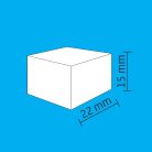 DECO_5 Home DECO 5 dekoráció szett, kocka alakú, 50 db, Ø5 mm-es LED-re, kül- és beltéri kivitel