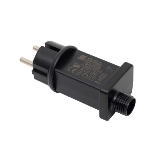 DLA_12W Home DLA 12W hálózati adapter fényfüzérekhez,  IP44, freccsenő víz ellen védett, kül- és be