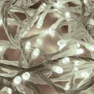 DLI_200_WH Home DLI 200/WH LED-es fényfüzér, 10 m / 200 db hidegfehér LED, állófényű, fehér vezeték