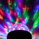 HOME DL 4/27 LED diszkólámpa, 360°forgó búra, 3 x 1 W RGB LED