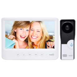 DPV_26 Home DPV 26 ultra vékony 7 colos videó-kaputelefon szett, éjszakai kameramóddal, 16 féle cse