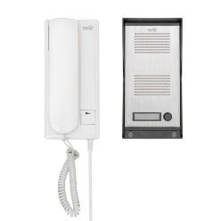 DP_22 Home DP 22 vezetékes kaputelefon szett, falon kívüli alumínium kültéri egység, kétvezetékes b