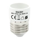 HOME E14/E27 foglalatátalakító adapter, max. 2 A
