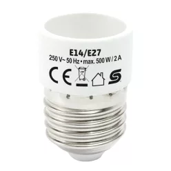 E14_E27 Home E14/E27 foglalatátalakító adapter, max. 2 A