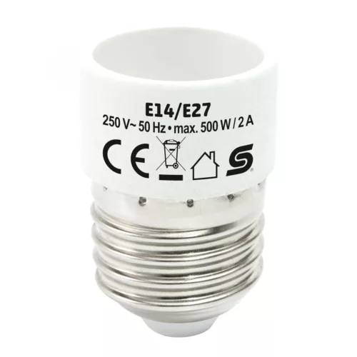 E14_E27 Home E14/E27 foglalatátalakító adapter, max. 2 A