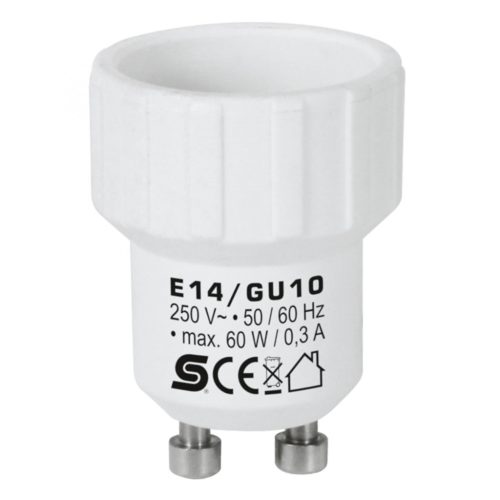 HOME E14/GU10 foglalatátalakító adapter, max. 0,3 A