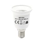 HOME E27/E14 foglalatátalakító adapter, max. 2 A
