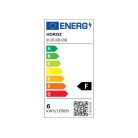 HOROZ ELITE-6 E14 4200K LED fényforrás, 6 W, 510 lm, E14, 4200 K