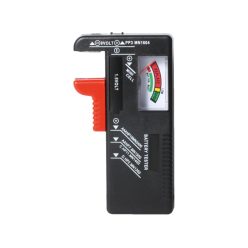 ET_3 Home ET 3 elemteszter, gombelemek, rúdelemek és 9 V-os telepek ellenőrzéséhez, egyszerű és gyo