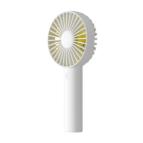 FA21white JisuLife FA21 White kézi ventilátor, 3 fokozat, 2000mAh akkumulátor, fehér