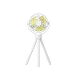FA40white JisuLife FA40 White Octopus mini ventilátor, 4 fokozat, 4000mAh akkumulátor, fehér