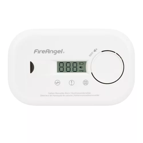 FA6812-EU FireAngel FA6812-EU szén-monoxid vészjelző, cserélhető elem, 10 év várható üzemidő, LCD k