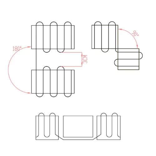 FHC110 HOME FHC110 elektromos fűtőszőnyeg hidegburkolat alá, 0,5x22m, 1650W, 150W/m2