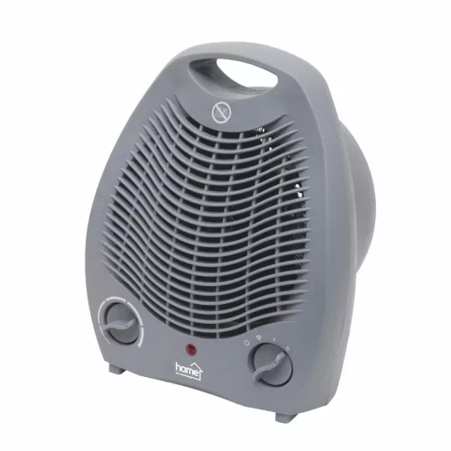 FK1M HOME FK1M ventilátoros fűtőtest, max. 2000 W, 2 fokozat, 3 funkció, termosztát, szürke színű