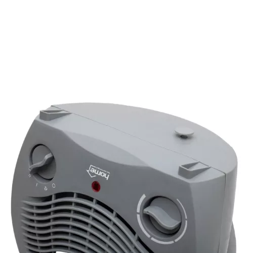 FK1M HOME FK1M ventilátoros fűtőtest, max. 2000 W, 2 fokozat, 3 funkció, termosztát, szürke színű