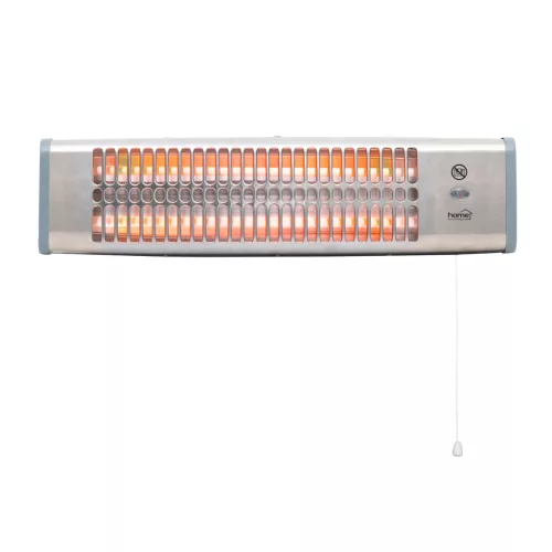FK20 HOME FK20 kvarccsöves fűtőtest, 1200 W, 2 fokozat, fémház, falra szerelhető kivitel