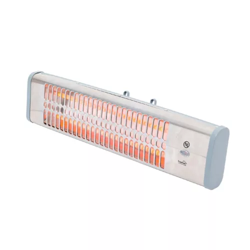 FK20 HOME FK20 kvarccsöves fűtőtest, 1200 W, 2 fokozat, fémház, falra szerelhető kivitel