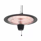 FK262 HOME FK262 karbonszálas kültéri fűtőtest, max. 1500 W, 2 fokozat, belógatható, IPX4, zsinórka