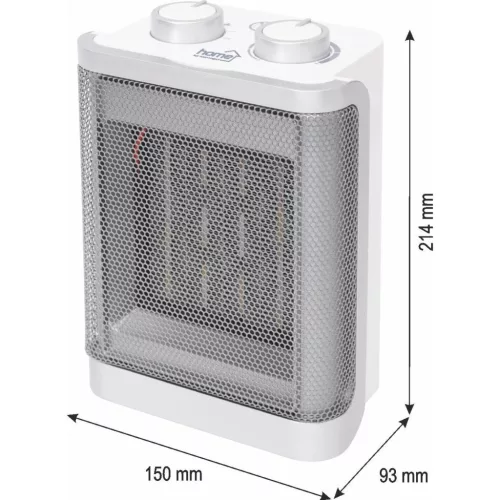 FK50 HOME FK50 kerámia fűtőtest, max. 1500 W, 2 fokozat, termosztát, 3 üzemmód, PTC fűtőelem