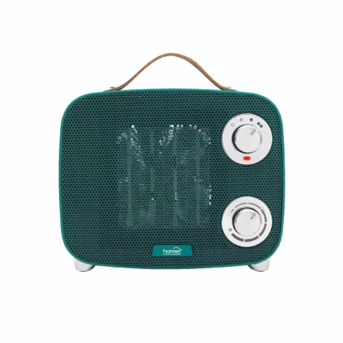 FK58G HOME FK58G hordozható PTC kerámia fűtőtest, max. 1500 W, termosztát, 2 fokozat, 3 üzemmód, zö