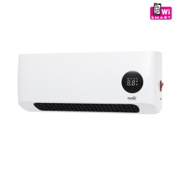  HOME FKF42202WIFI fali ventilátoros SMART fűtőtest, 1000W/2000W, heti program, távirányító, fehér