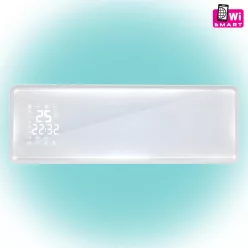 FKF_54203 Home FKF 54203 fali SMART ventilátoros fűtőtest, 1000W/2000W, távirányító, üveg előlap, f