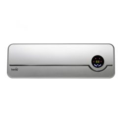   HOME FKF 56202 fali ventilátoros fűtőtest, 1000W/2000W, heti program, távirányító, ezüst