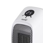 HOME FKH 400 hordozható elektromos mini kerámia fűtőtest, 400W, elektronikus termosztát, fehér