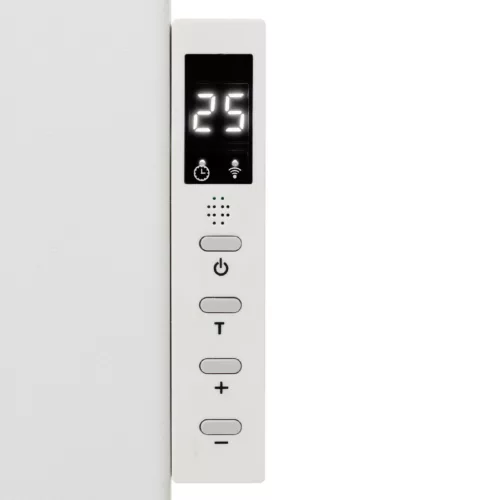 FKIR450 HOME FKIR450 hordozható/fali infrasugárzó fűtőtest, 450 W, Wifi, digitális termosztát, gyer