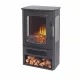 FKK26 HOME FKK26 szabadon álló elektromos látványkandalló, max. 2000 W, 2 fokozat, LED lángeffekt, 