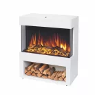 FKK28 HOME FKK28 szabadon álló elektromos látványkandalló, max. 1800 W, 2 fokozat, LED lángeffekt, 