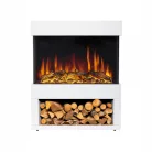 FKK28 HOME FKK28 szabadon álló elektromos látványkandalló, max. 1800 W, 2 fokozat, LED lángeffekt, 