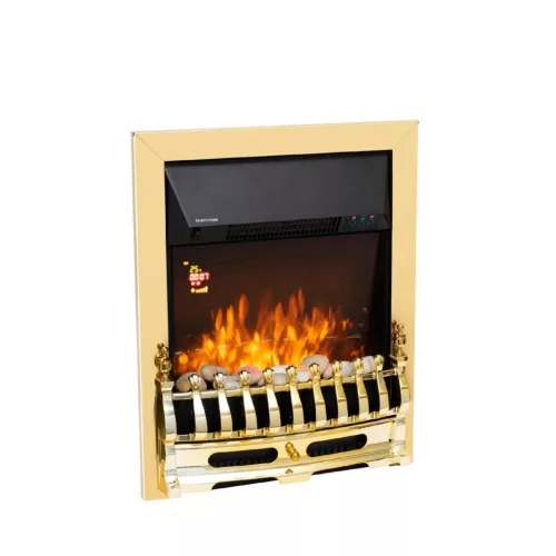 FKKI25G HOME FKKI25G beépíthető elektromos látványkandalló, max. 2000 W, LED fényeffekt, 2 fokozat,