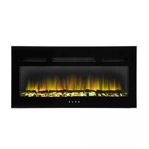 FKKI_05 Home FKKI 05 beépíthető vagy falra szerelhető elektromos látványkandalló, 1000W/2000W, heti