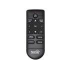 HOME FKK 17 falra szerelhető elektromos látványkandalló, 1000W/2000W, heti program, távirányító, íves, fekete
