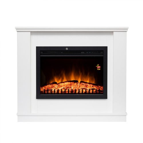 HOME FKKF 01 + FKKI 03 KIT FKK Bora Bora beépíthető elektromos látványkandalló kerettel, fehér