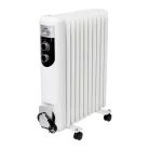 FKOS_11_M Home FKOS 11 M elektromos olajradiátor, 800W/1200W/2000W, 11 tagú, fehér
