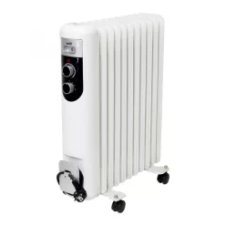 FKOS_11_M Home FKOS 11 M elektromos olajradiátor, 800W/1200W/2000W, 11 tagú, fehér