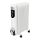 HOME FKOS 11 M elektromos olajradiátor, 800W/1200W/2000W, 11 tagú, fehér