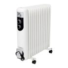 HOME FKOS 13 M elektromos olajradiátor, 1000W/1500W/2500W, 13 tagú, fehér