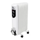 FKOS_9_M Home FKOS 9 M elektromos olajradiátor, 800W/1200W/2000W, 9 tagú, fehér