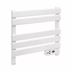 FKTW150W HOME FKTW150W fali elektromos törölközőszárító, 150 W, LED kijelző, IPX4, alumínium, fehér