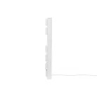 FKTW150W HOME FKTW150W fali elektromos törölközőszárító, 150 W, LED kijelző, IPX4, alumínium, fehér