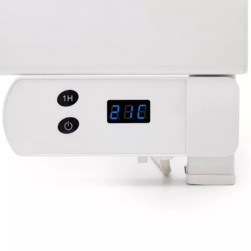 FKTW150W HOME FKTW150W fali elektromos törölközőszárító, 150 W, LED kijelző, IPX4, alumínium, fehér