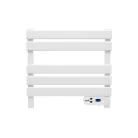 FKTW150W HOME FKTW150W fali elektromos törölközőszárító, 150 W, LED kijelző, IPX4, alumínium, fehér