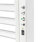 FKTW345W HOME FKTW345W fali elektromos törölközőszárító, 345 W, visszajelző LED, 4 program, IPX1, 2
