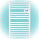 FKTW_501 Home FKTW 501 fali elektromos törölközőszárító, 500W, LCD, fehér